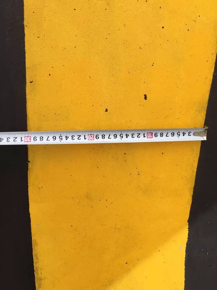 立面反光漆涂料標記施工標準尺寸驗收