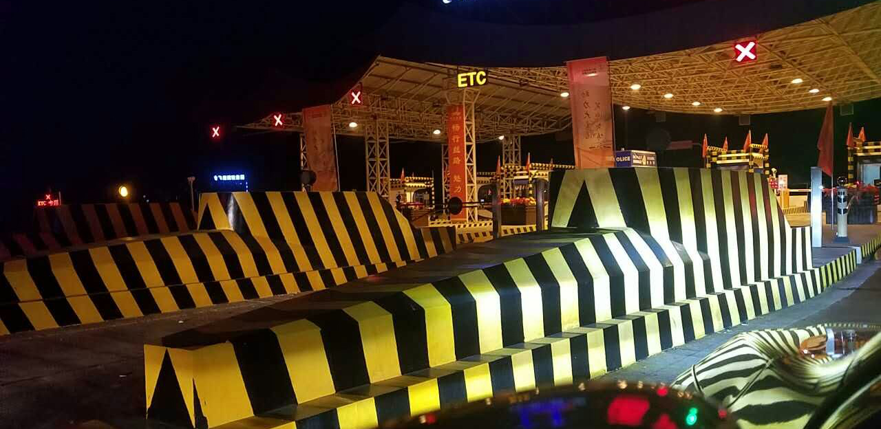 客戶反饋收費站反光漆夜間測試效果