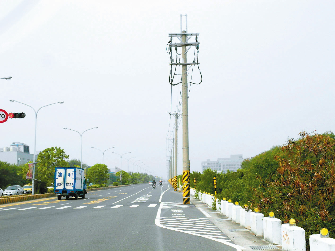 黃山電線桿反光漆