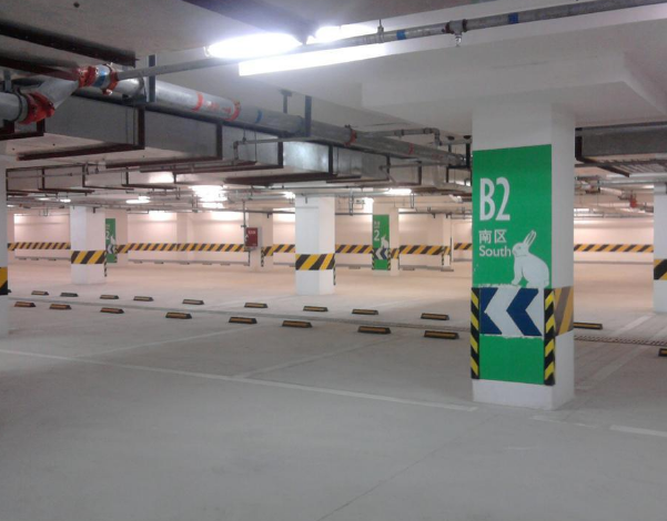 都勻車庫防撞反光漆