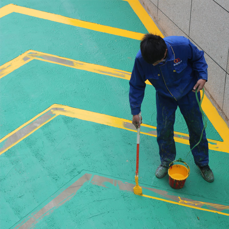 “停車場反光漆”是ECTP停車場一道亮麗的風景線呀