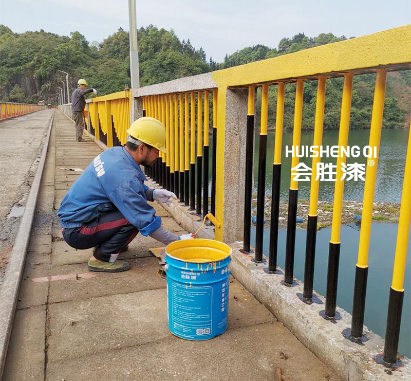 橋梁護(hù)欄反光漆 橋梁護(hù)欄反光漆